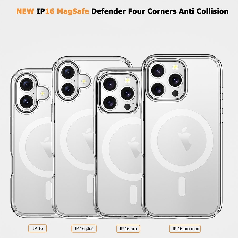 Ultimake Shockproof Transparent Magsafe Cover Case for iPhone 16 Plus view 6