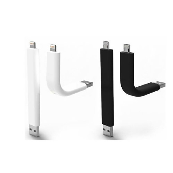 Flexible USB Data Sync Stand Mount Cable for iPhone 5/ 5S /6 BLACK ONLY view 2