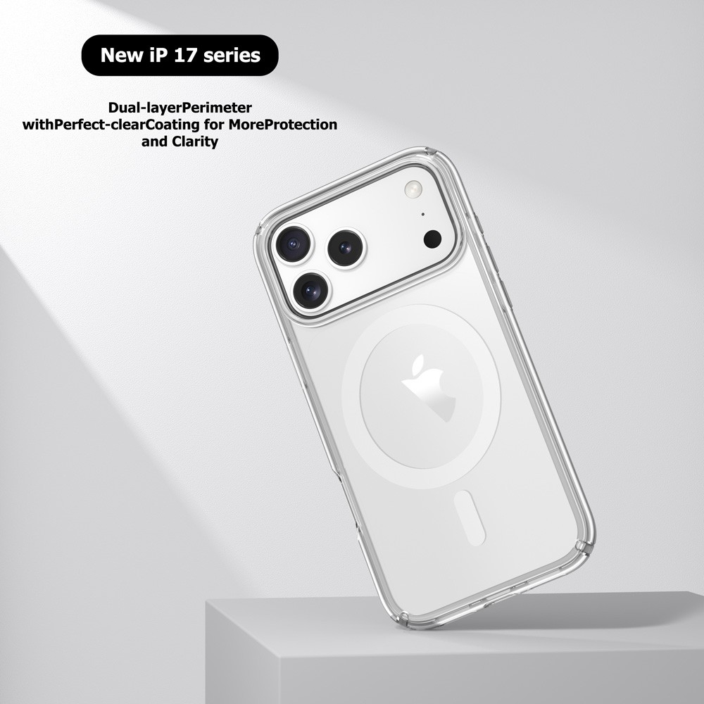 UTIA Ultimake Shockproof Transparent Case Cover With Magnetic Ring for iPhone view 3