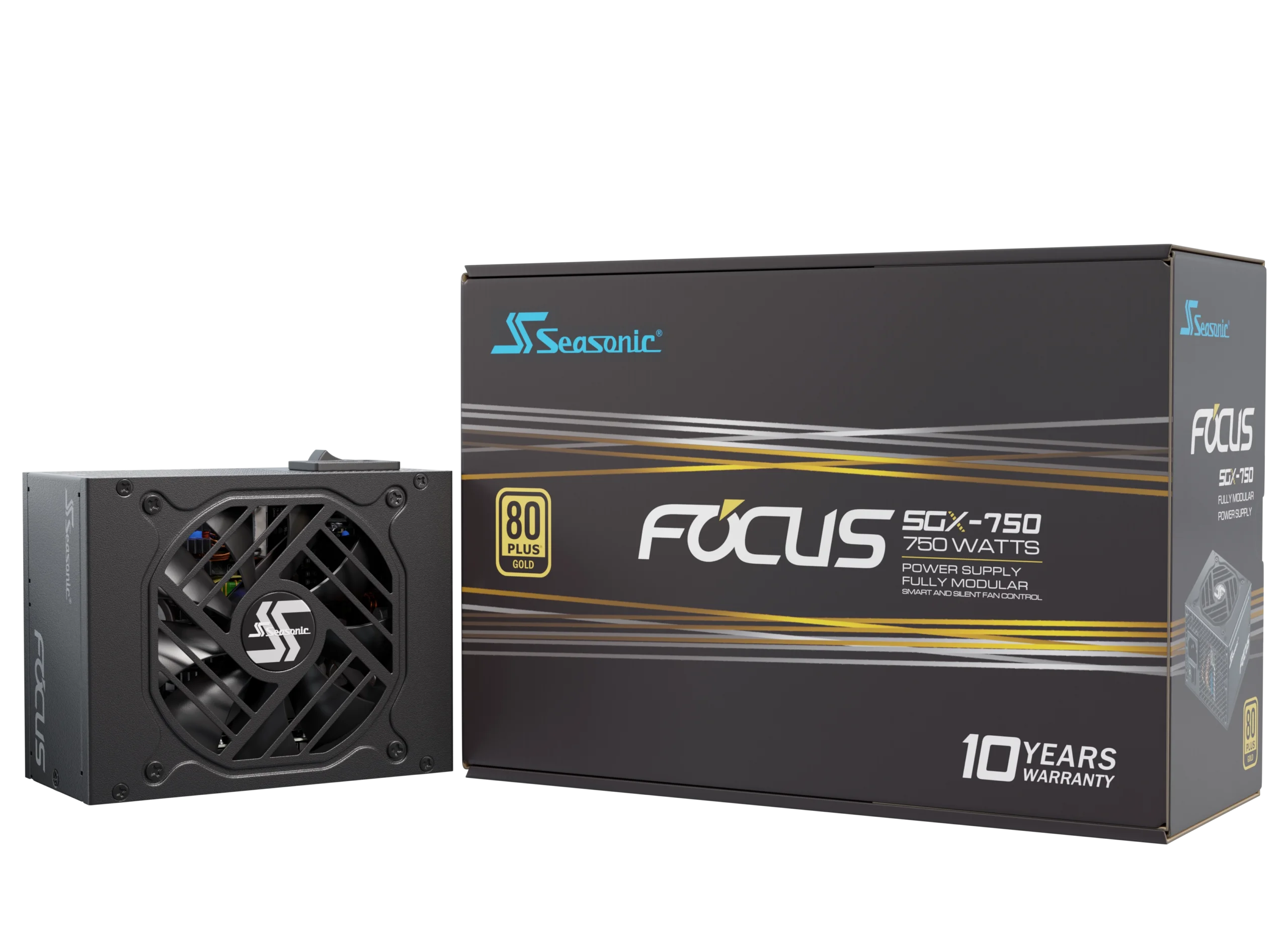 Seasonic FOCUS SGX-750 (2021) 750W Modular 80 Plus Gold PSU view 7