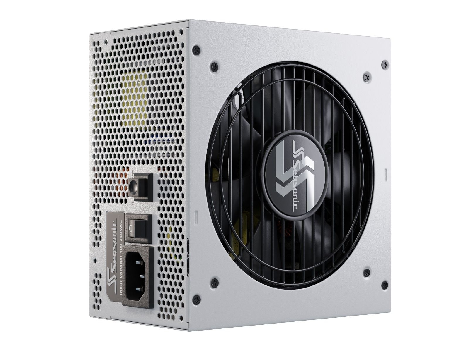 Seasonic FOCUS GX-750 White 750W ATX 3.0 Gold Modular PSU view 4