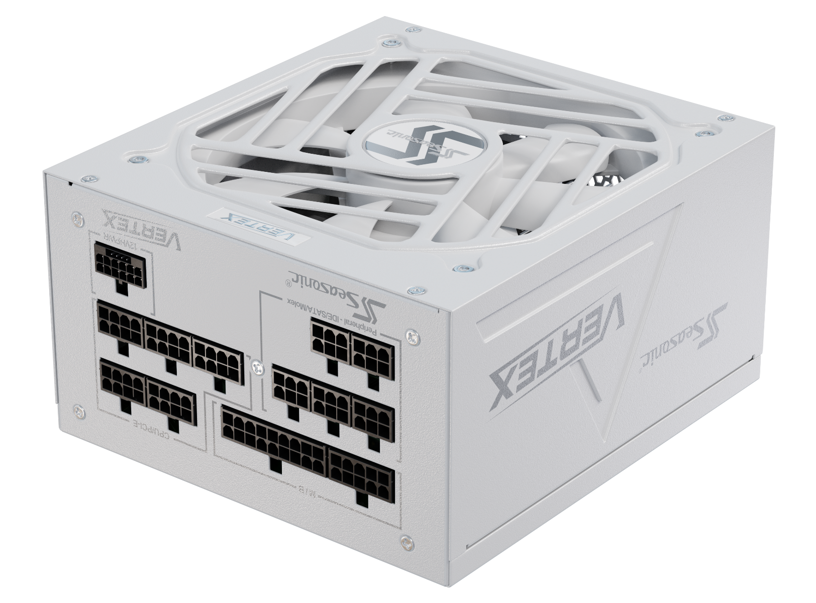 Seasonic VERTEX GX-1200 White 1200W ATX 3.0 Gold Modular PSU view 2