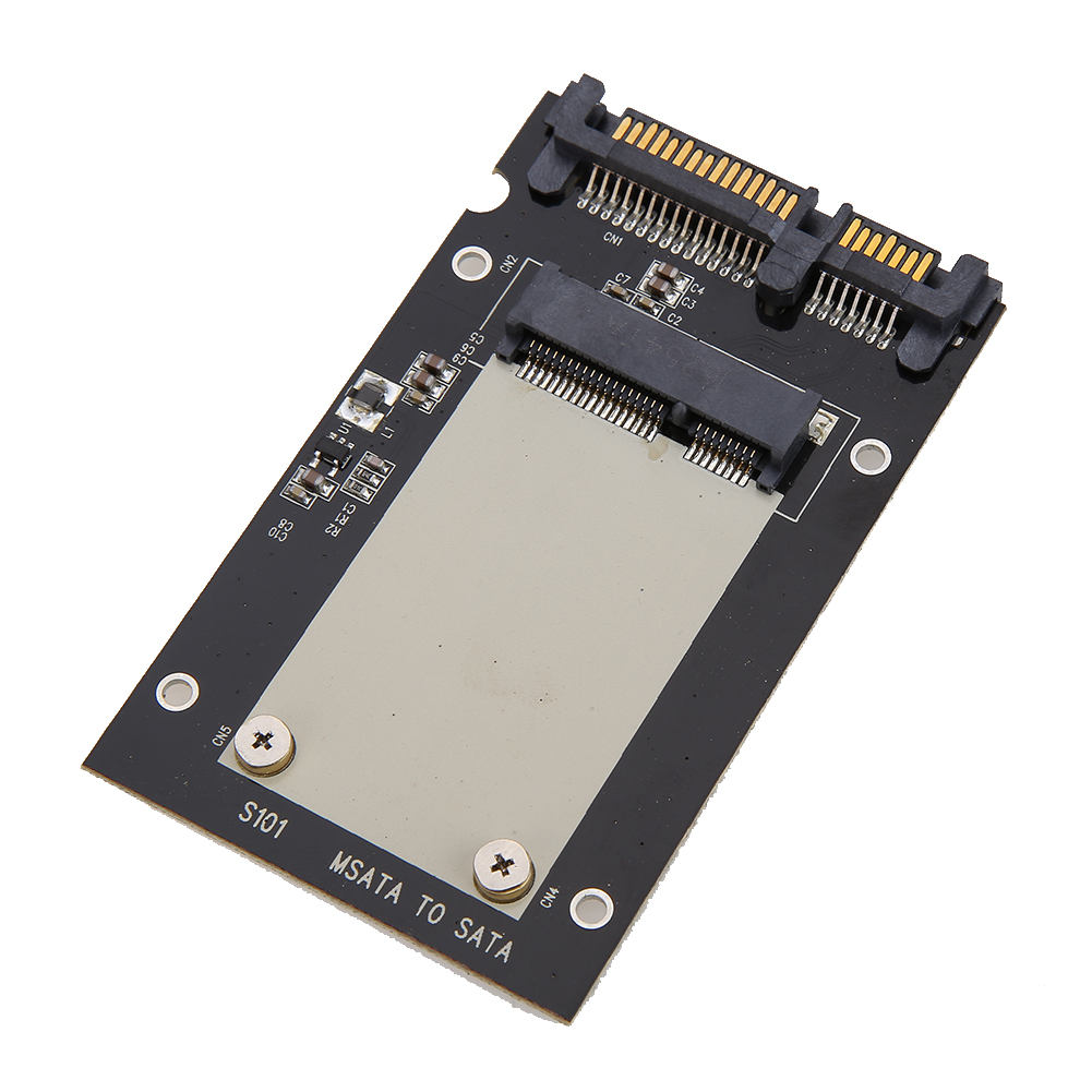 Simplecom SA101 mSATA to 7mm 2.5" SATA Converter Enclosure Aluminium view 3