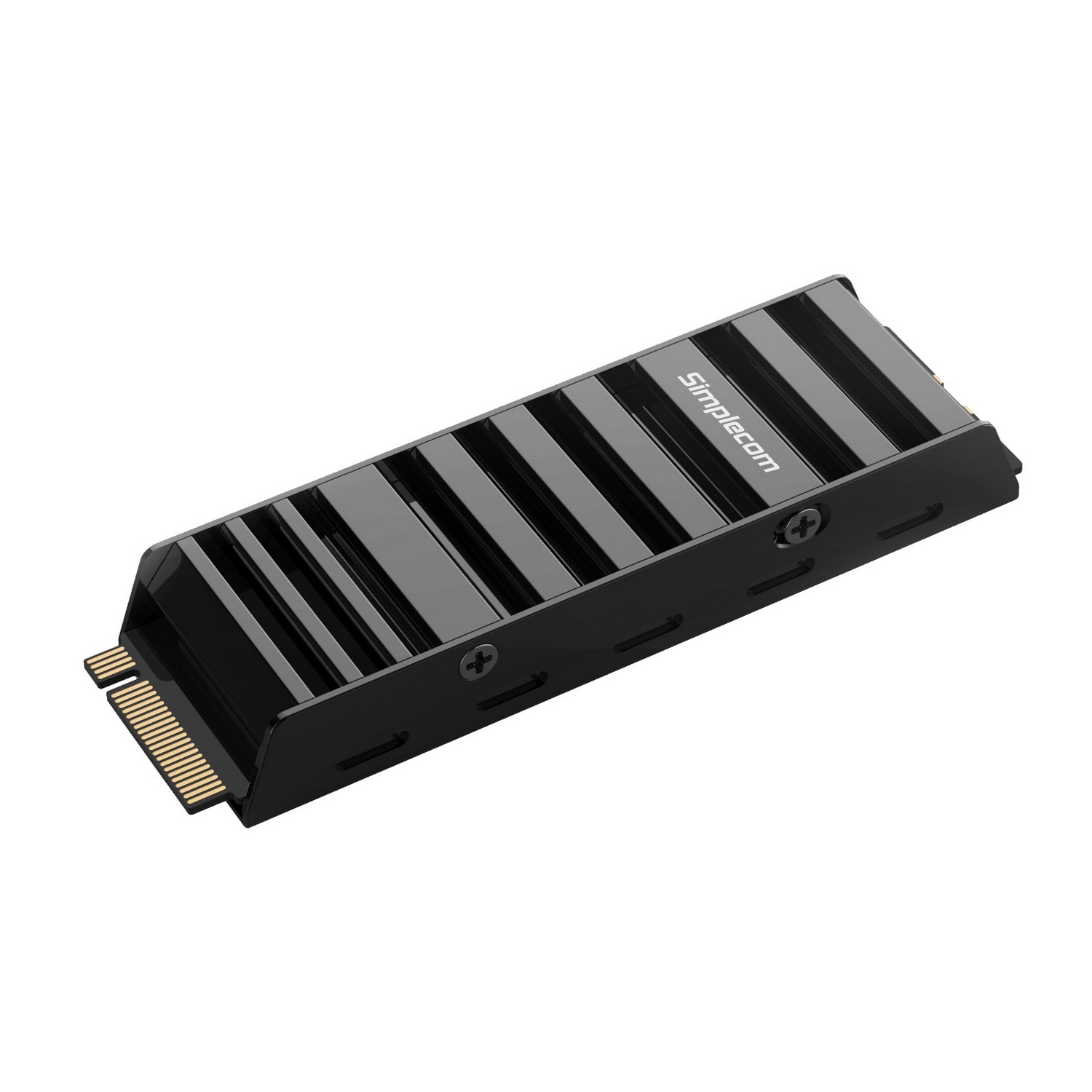 Simplecom SA110 M.2 SSD Aluminum Heatsink with Thermal Silicone Pads for PC view 3