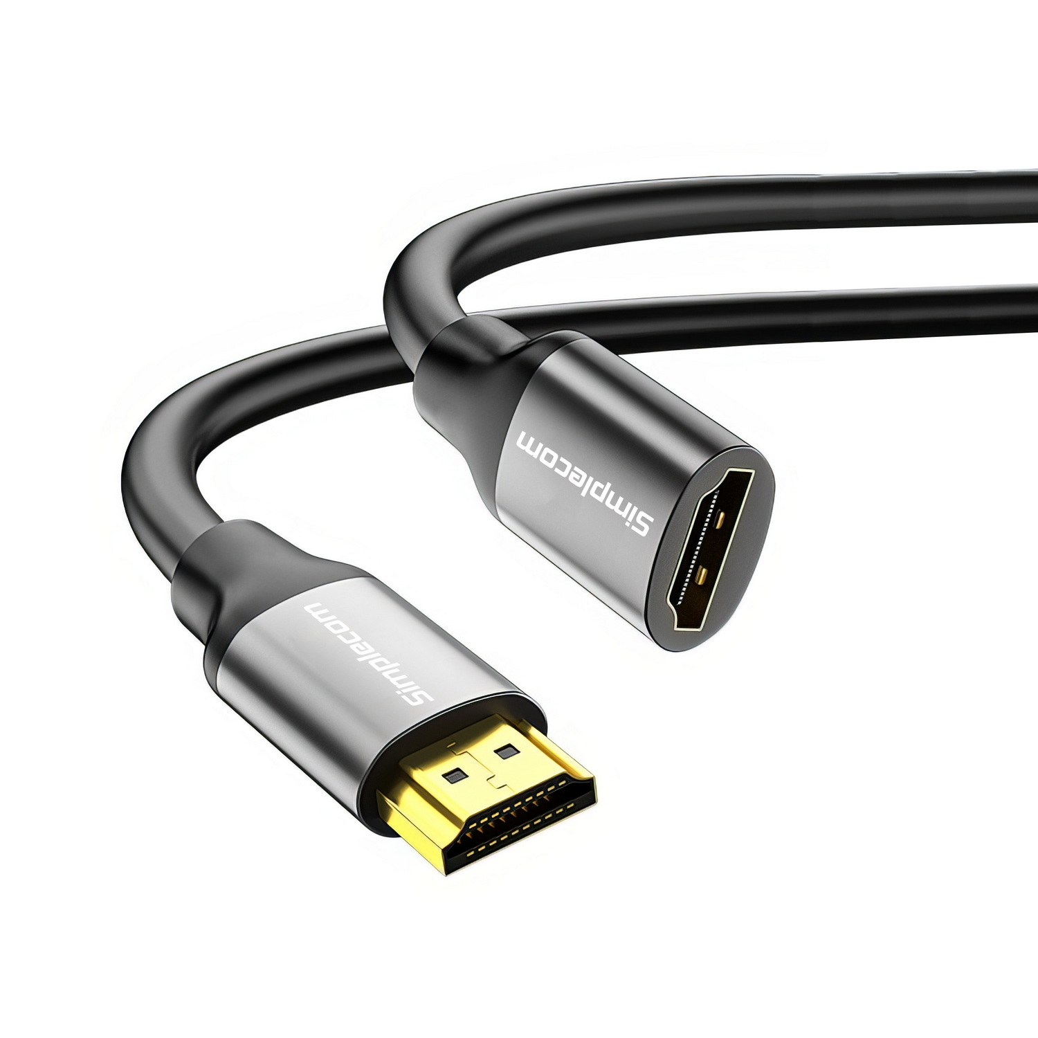 Simplecom CAF310 1.0M HDMI 2.1 Extension Cable Male to Female 48Gbps 8K@60Hz view 4