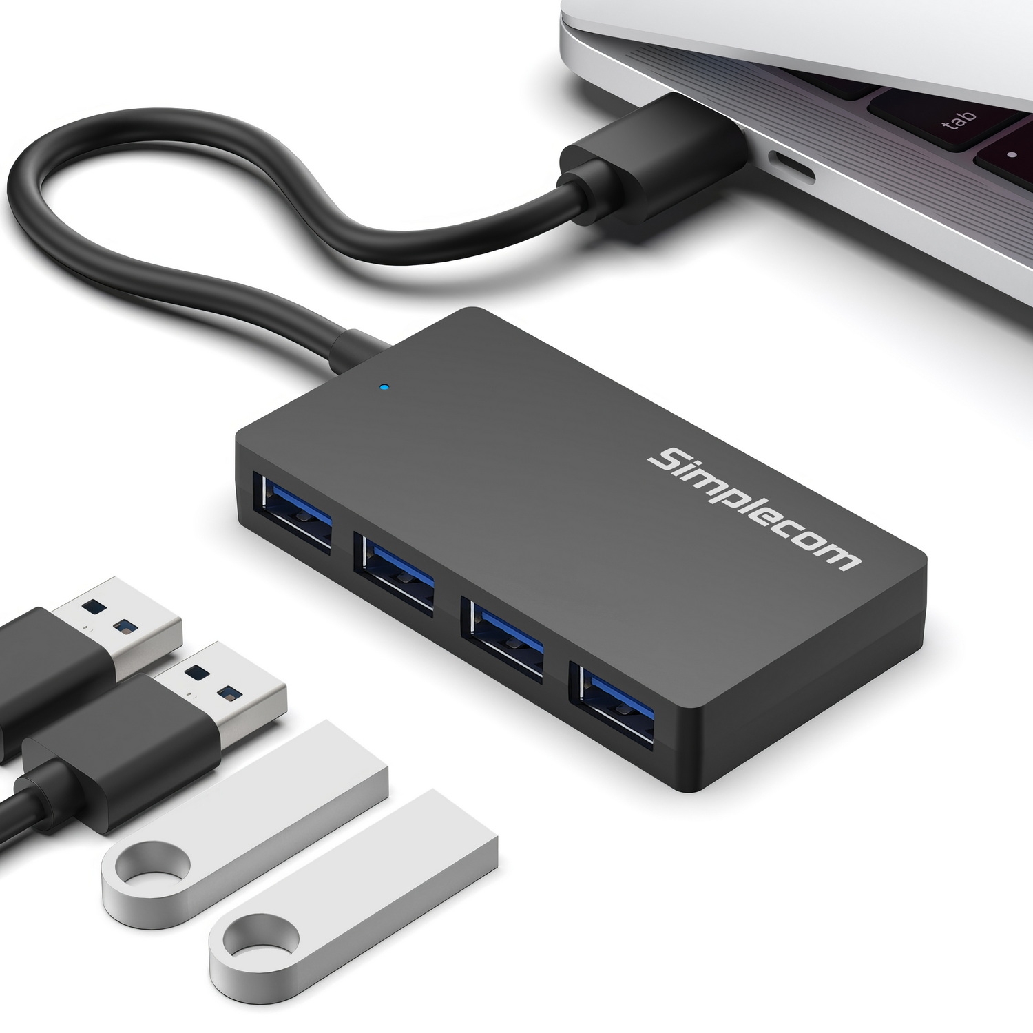 Simplecom CH352 4-Port SuperSpeed USB 3.0 Type-A Hub view 4
