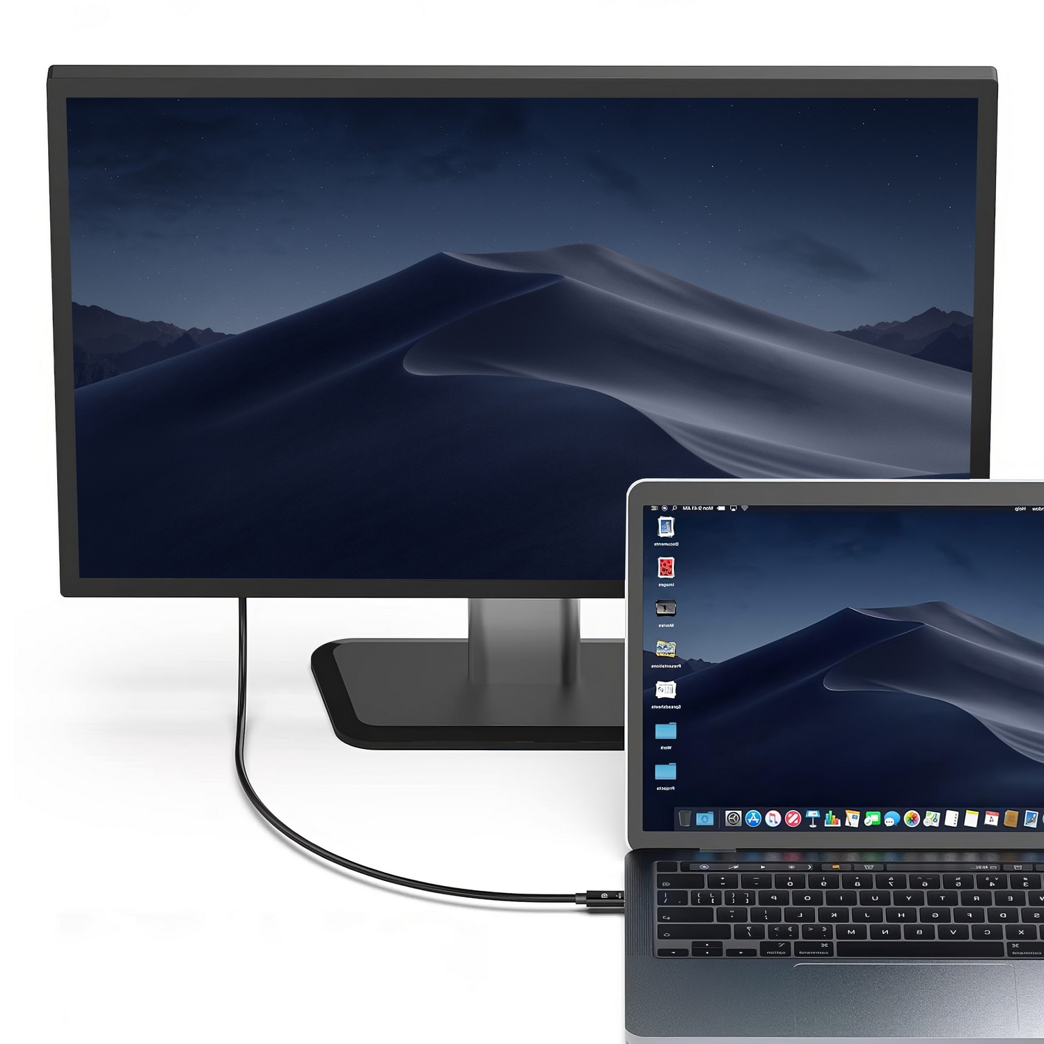 Simplecom DA323 USB-C to DisplayPort Cable DP1.4 8K@60Hz 2M view 3