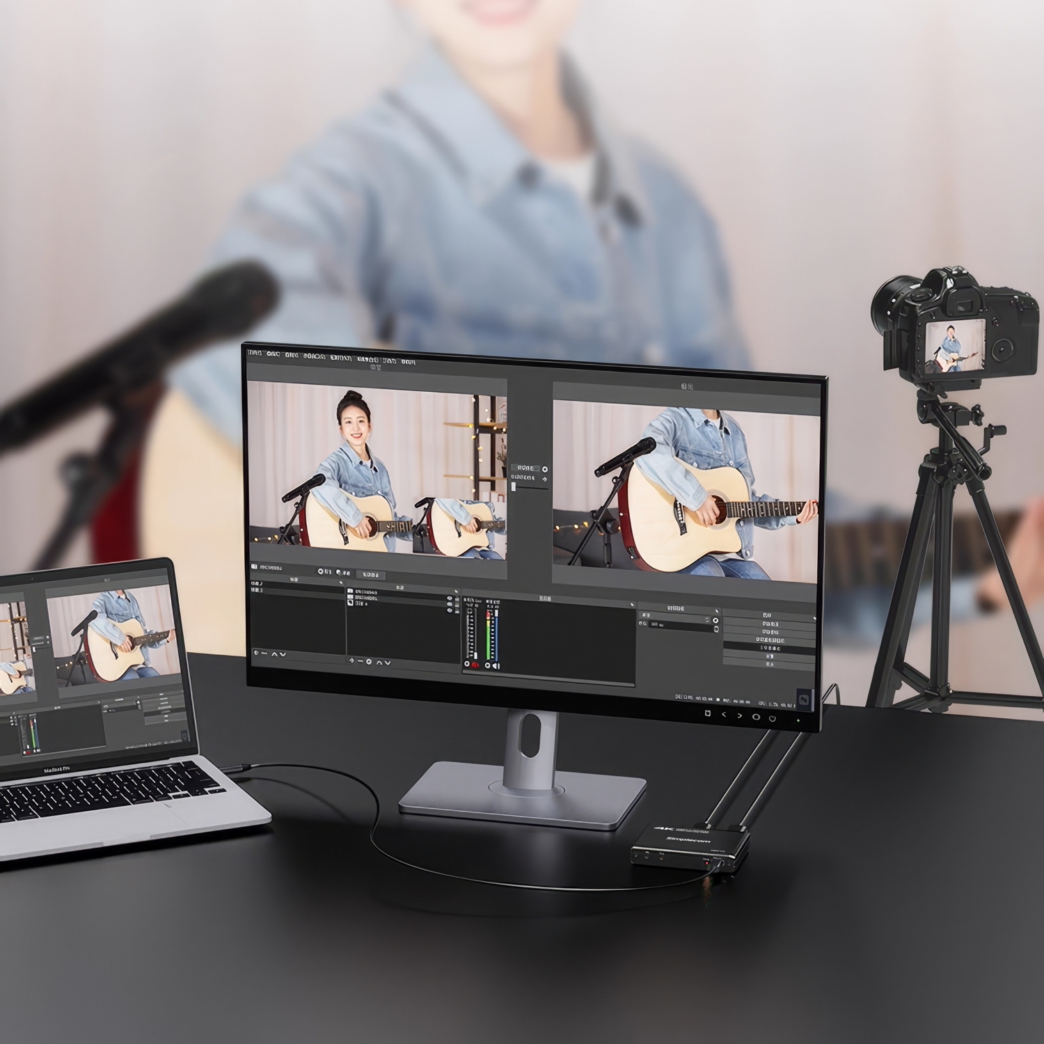 Simplecom DAC10 HDMI 2.0 to USB 4K@60hz Video Capture Card Stream and Record view 6