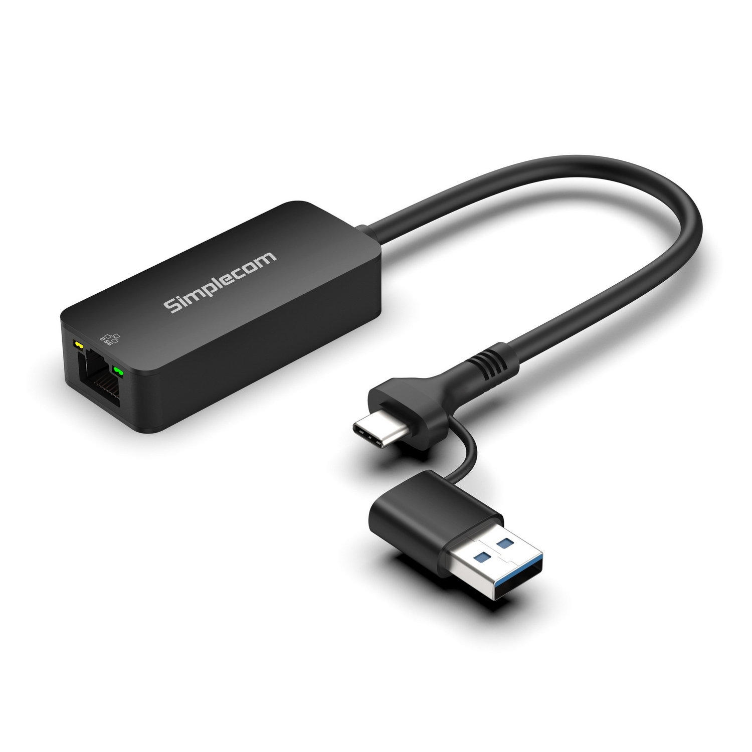 Simplecom NU405C SuperSpeed USB-C and USB-A to 2.5G Ethernet Network Adapter view 4