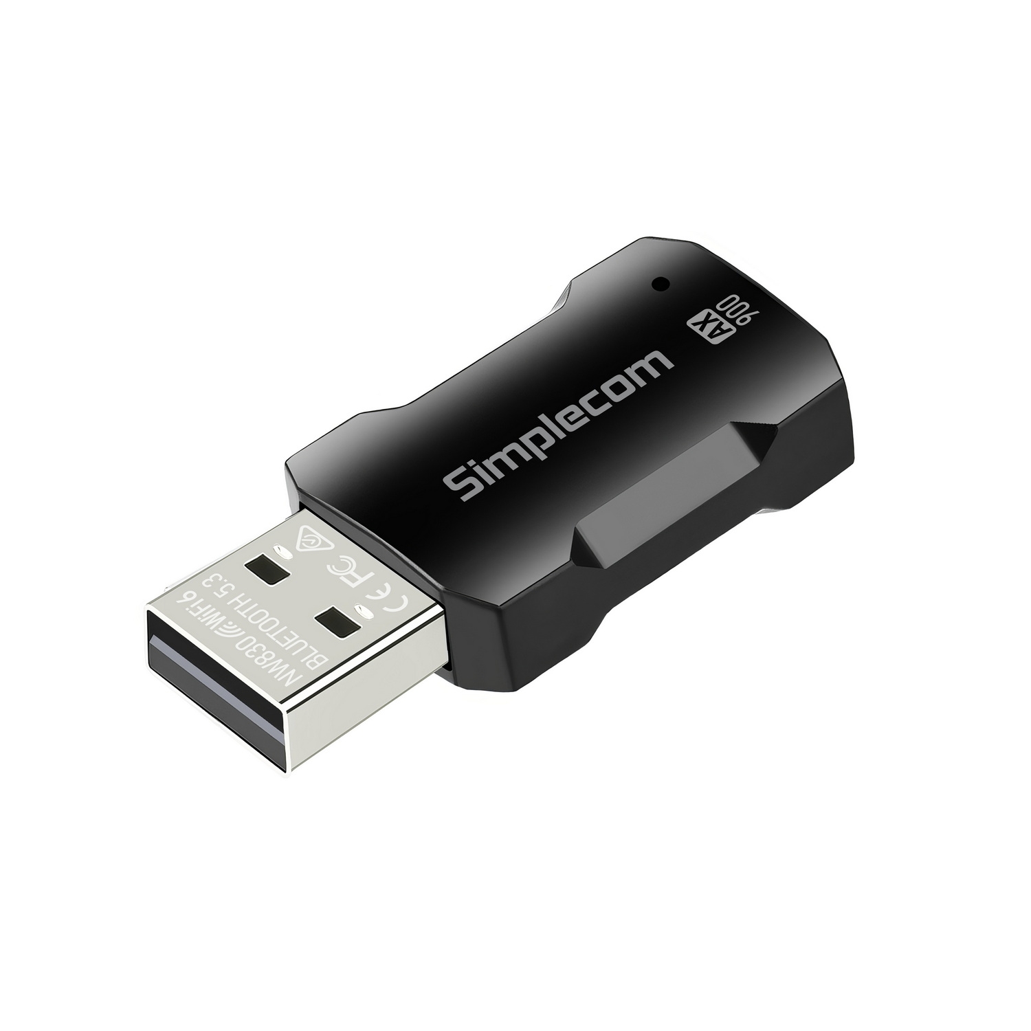 Simplecom NW830 Wi-Fi 6 and Bluetooth 5.3 Combo USB Adapter Dual Band AX900 view 3