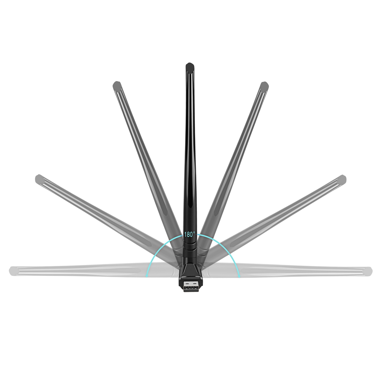 Simplecom NW831 Wi-Fi 6 and Bluetooth 5.3 Combo USB Adapter Dual Band AX900 view 4