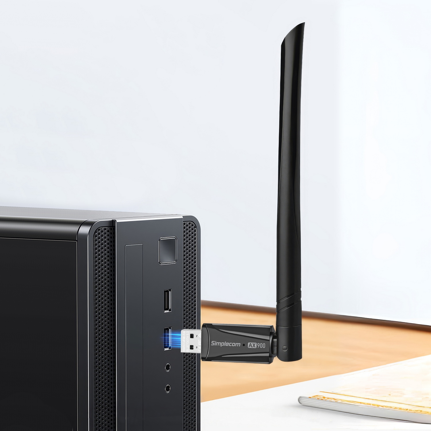 Simplecom NW831 Wi-Fi 6 and Bluetooth 5.3 Combo USB Adapter Dual Band AX900 view 5
