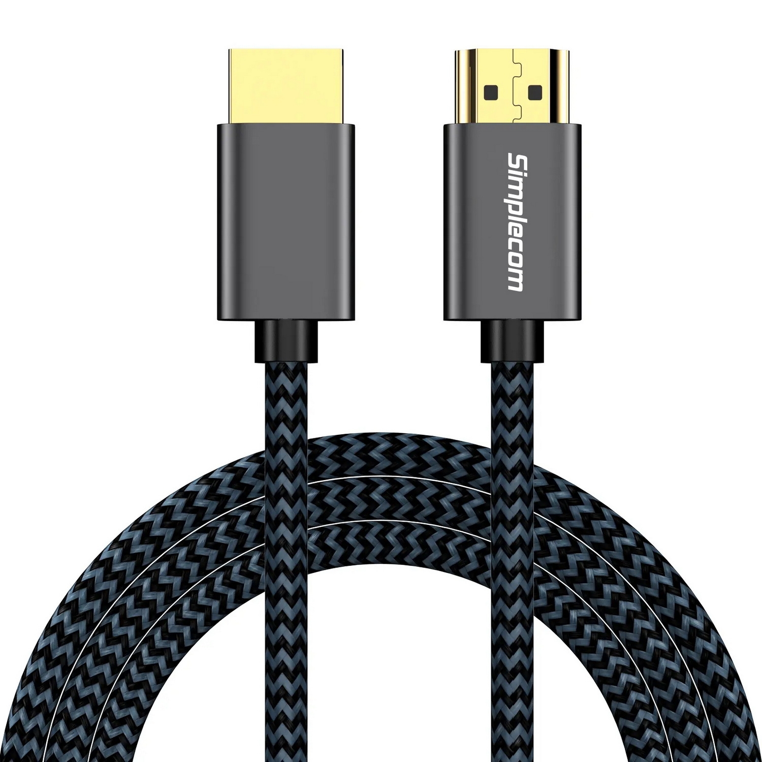 Simplecom SBT002 Ultra High Speed HDMI 2.1 Cable Nylon Braided 48Gbps 8K@60Hz view 4