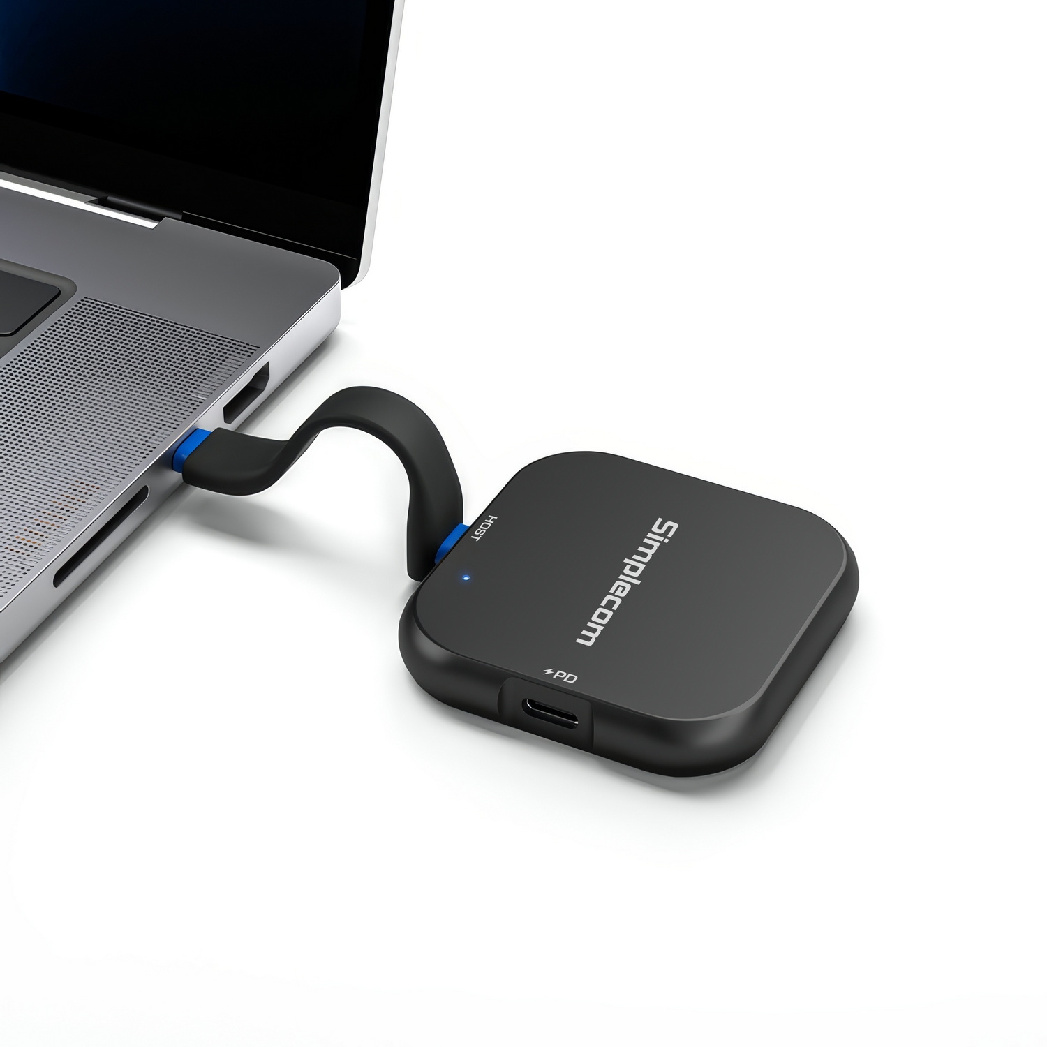 Simplecom SE523 Magnetic M.2 2230 NVMe SSD to USB-C Enclosure 10Gbps 100W PD view 6