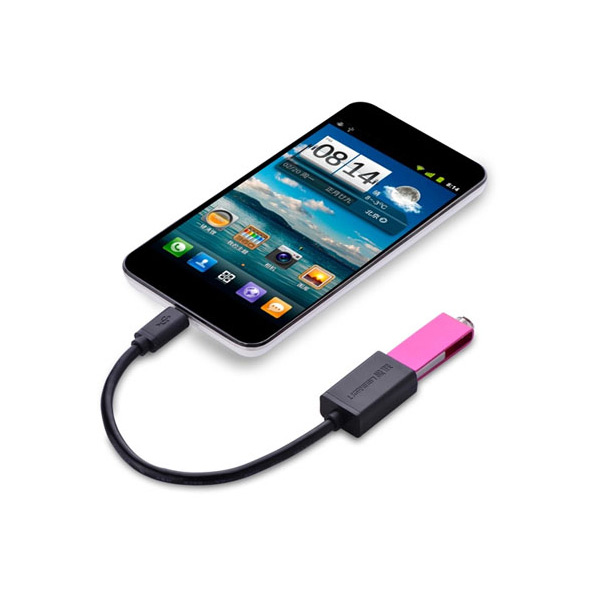 UGREEN USB 2.0 Female to Micro USB Male OTG Cable (10396) view 2