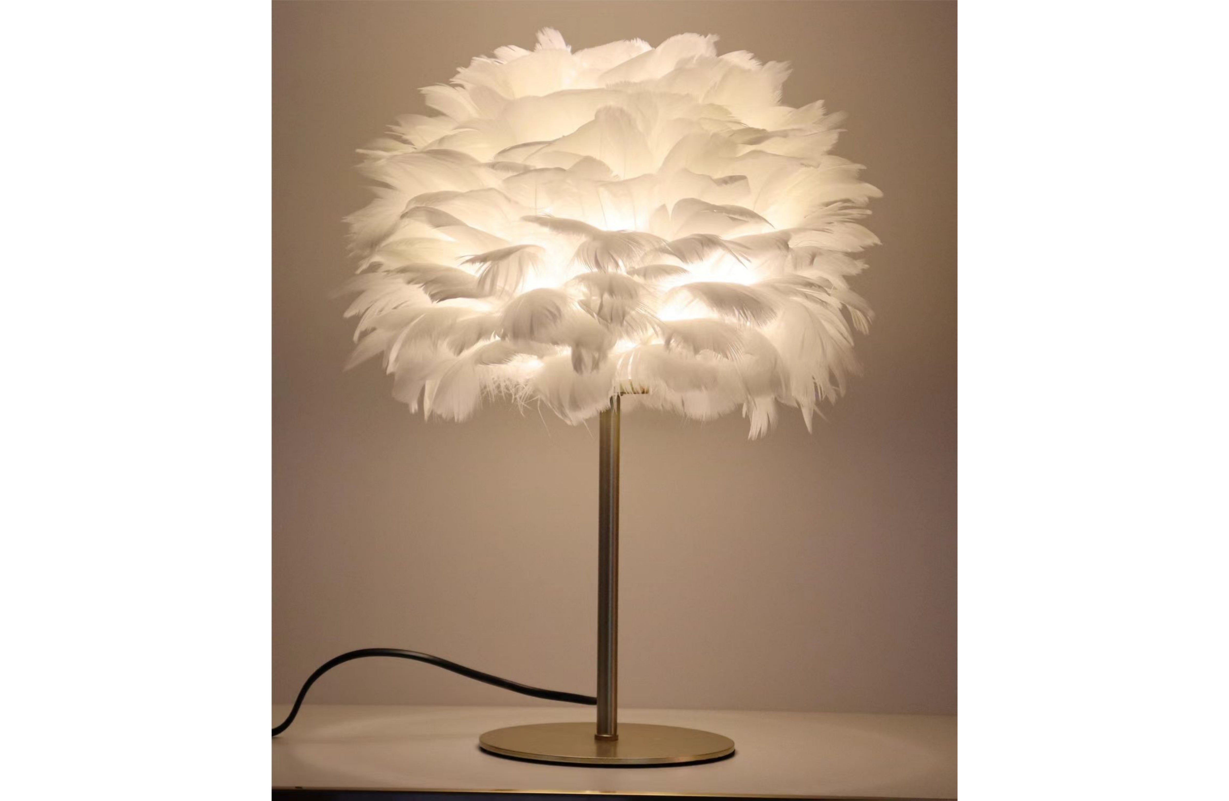 Feather Table Lamp view 2