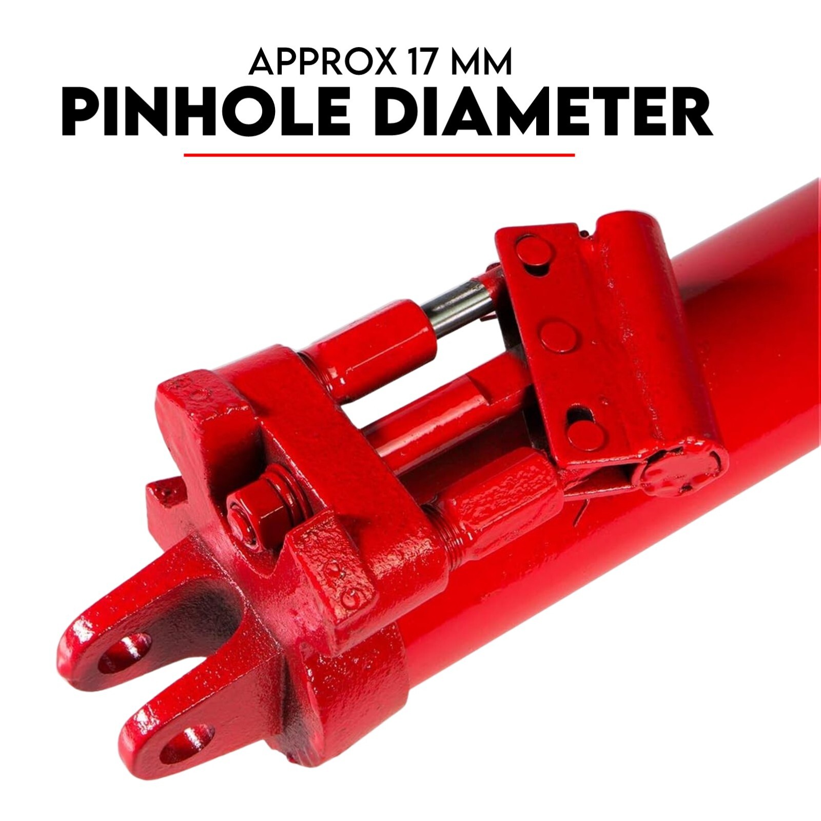 8 Ton Hydraulic Ram Jack Lift Shop Crane Engine Hoist Lifting Double Dual Pump view 3