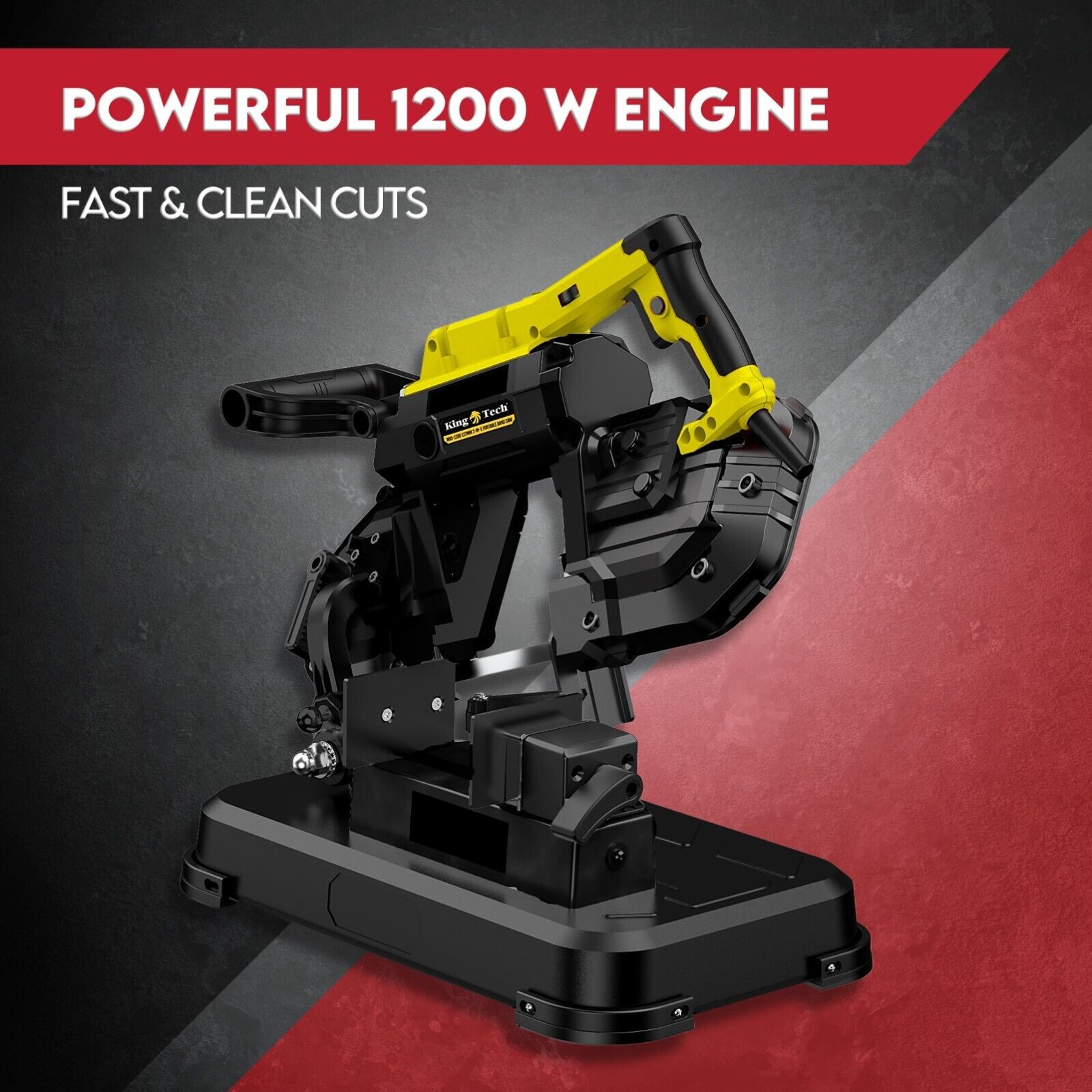 Portable Band Saw Cold Cut Metal Cut Off Chop Bandsaw 127mm view 3