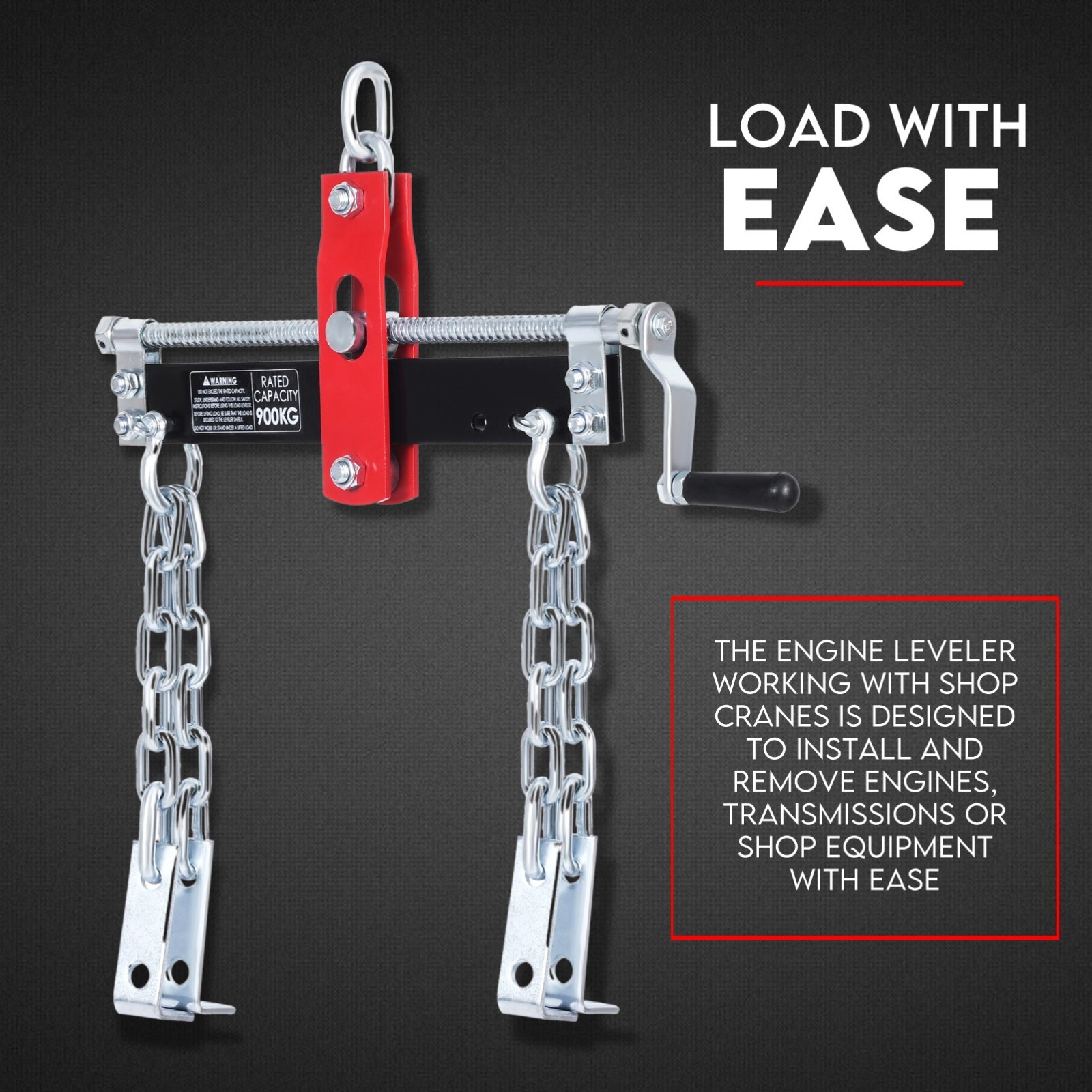 Engine Leveler Balancer Load Shop Crane Hoist Chain Lift Loading Leveller view 2