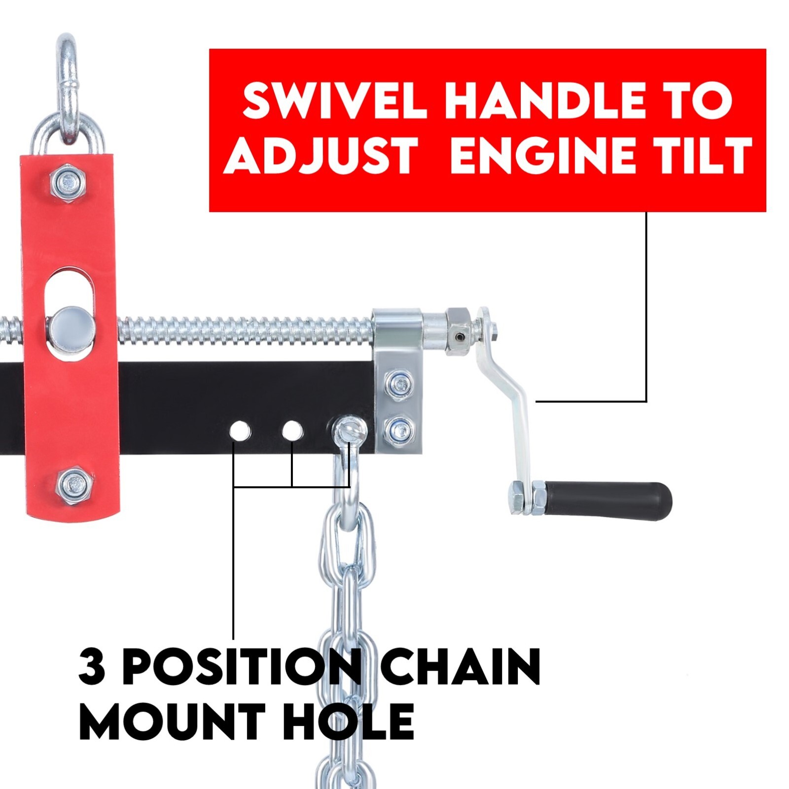 Engine Leveler Balancer Load Shop Crane Hoist Chain Lift Loading Leveller view 4
