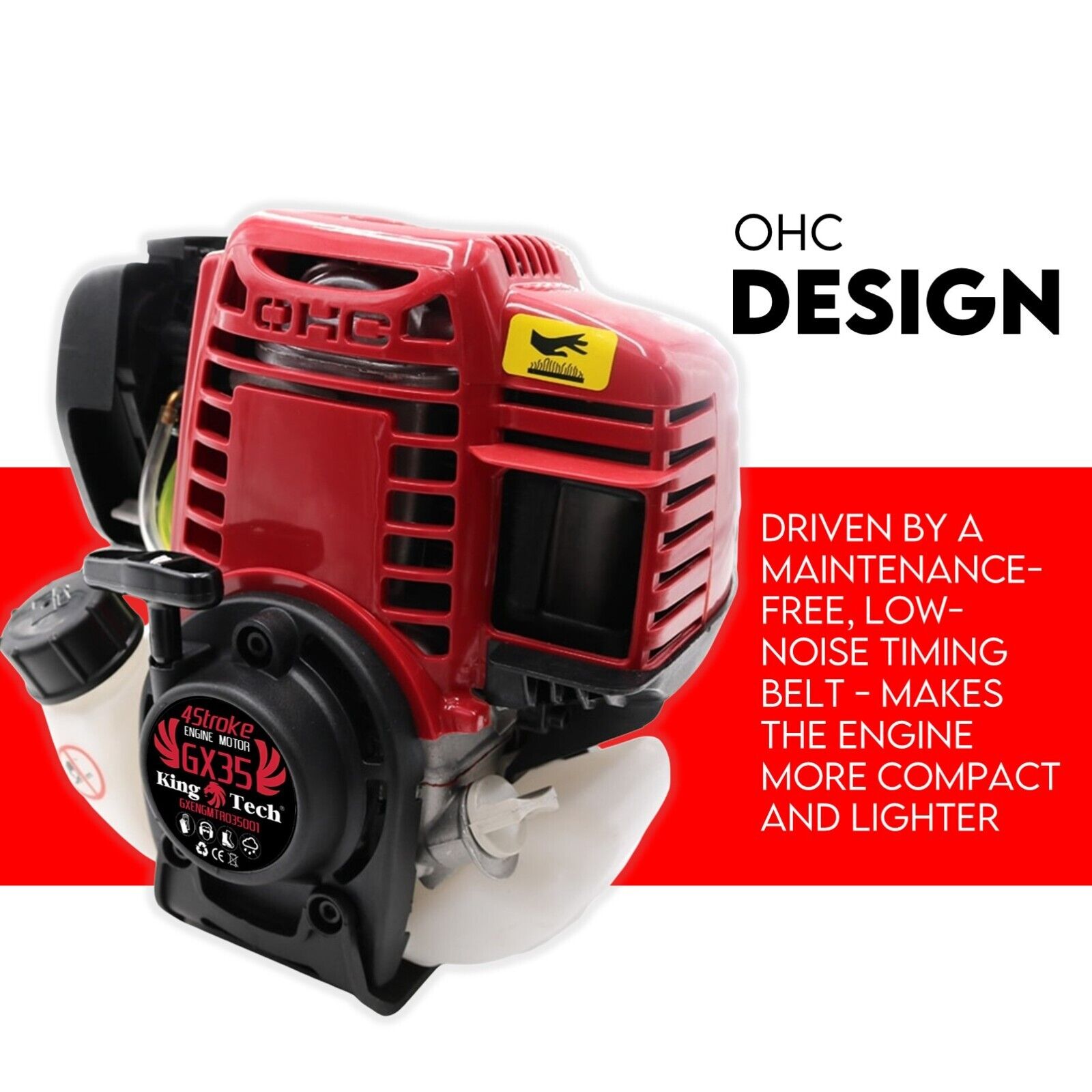 4 Stroke Engine Honda Gx35 Motor Brushcutter Trimmer Brush Cutter view 4