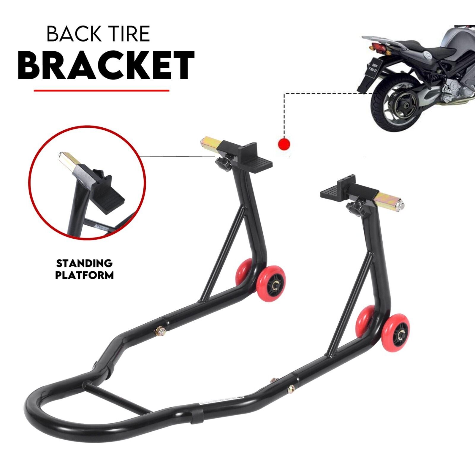 Motorcycle Stand Rear and Front view 5