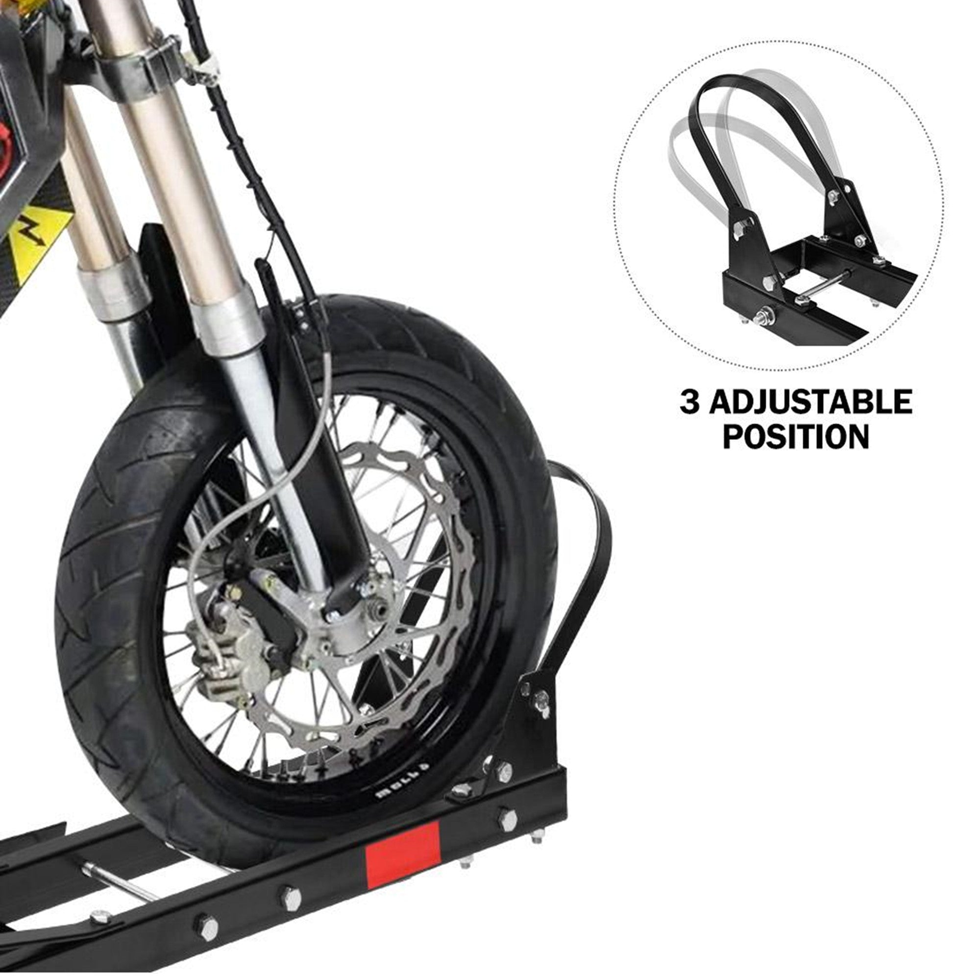 Motorcycle Motorbike Carrier Rack Towbar Arm Rack Dirt Bike Ramp view 5