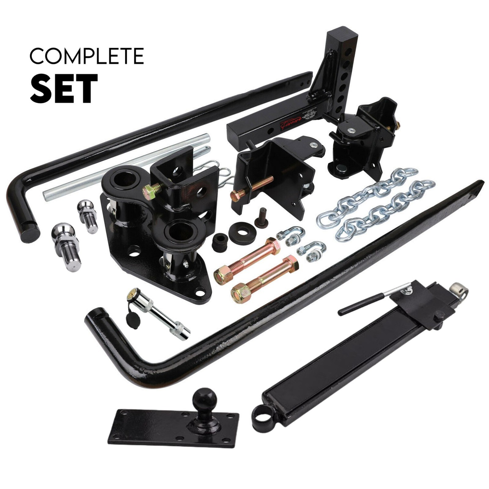 Weight Distribution Hitch System Load Leveller Caravan Anti Sway Bars 800Lb view 6