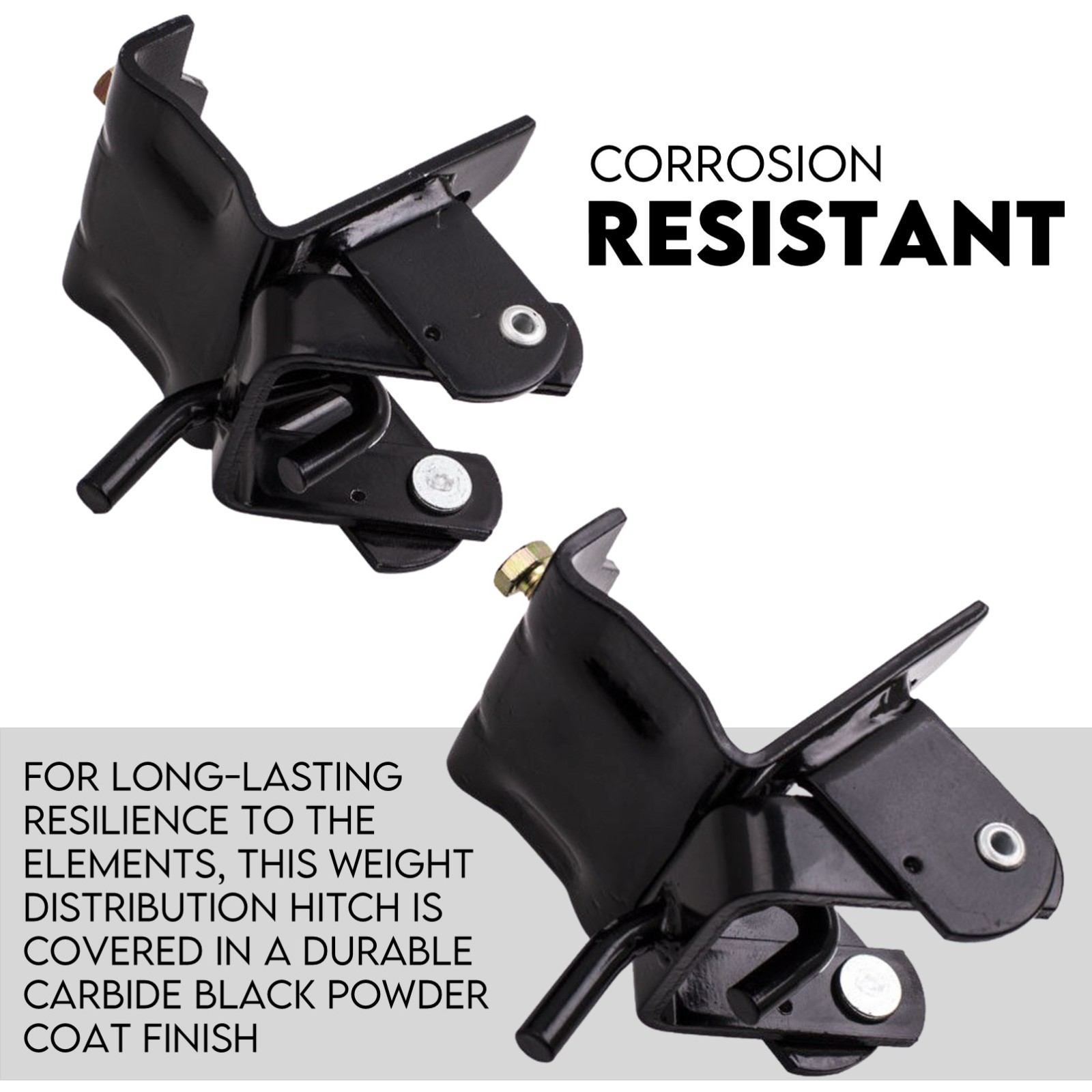 800lbs Weight Distribution Hitch System Load Leveller Caravan Anti Sway Bars view 5
