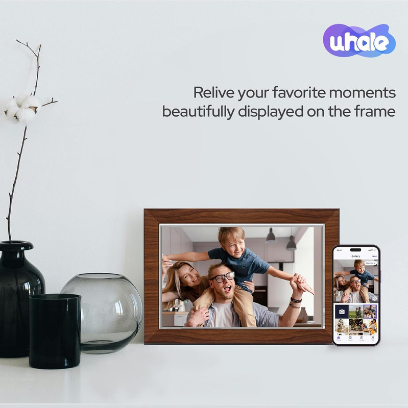 10.1 Inch Digital Picture Frame - 1280 * 800 HD WiFi Enabled with Load from view 7