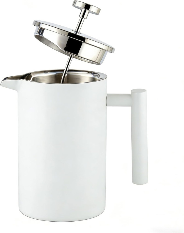 French Press Coffee Maker 350ml with Coffee Bean Can + Extra Filter Gift Set view 3