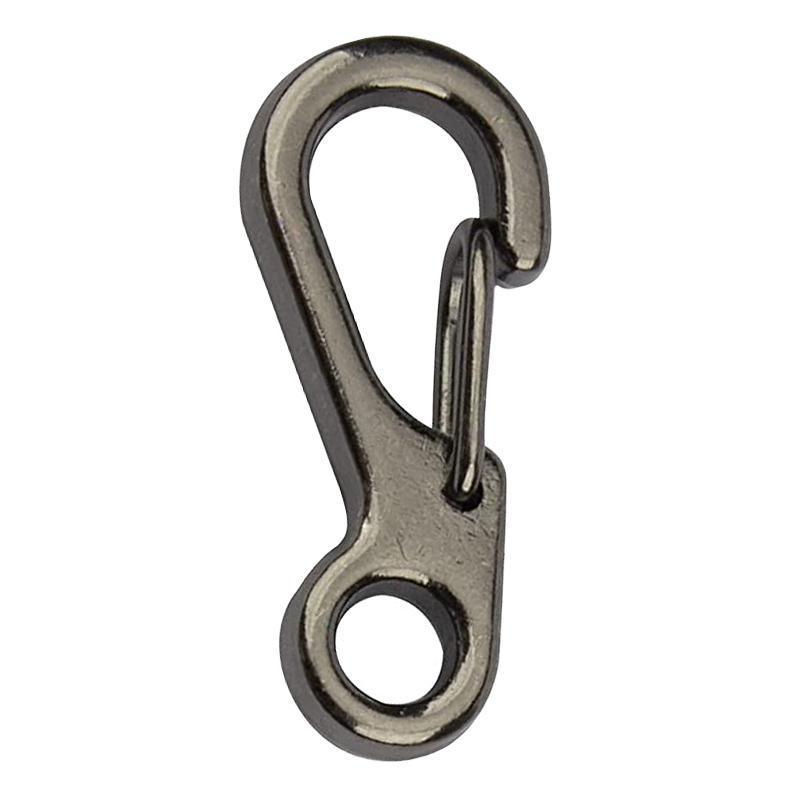 10X Mini Alloy Carabiner Keychain Durable Snap Spring Clip Hook - Gun Grey view 7