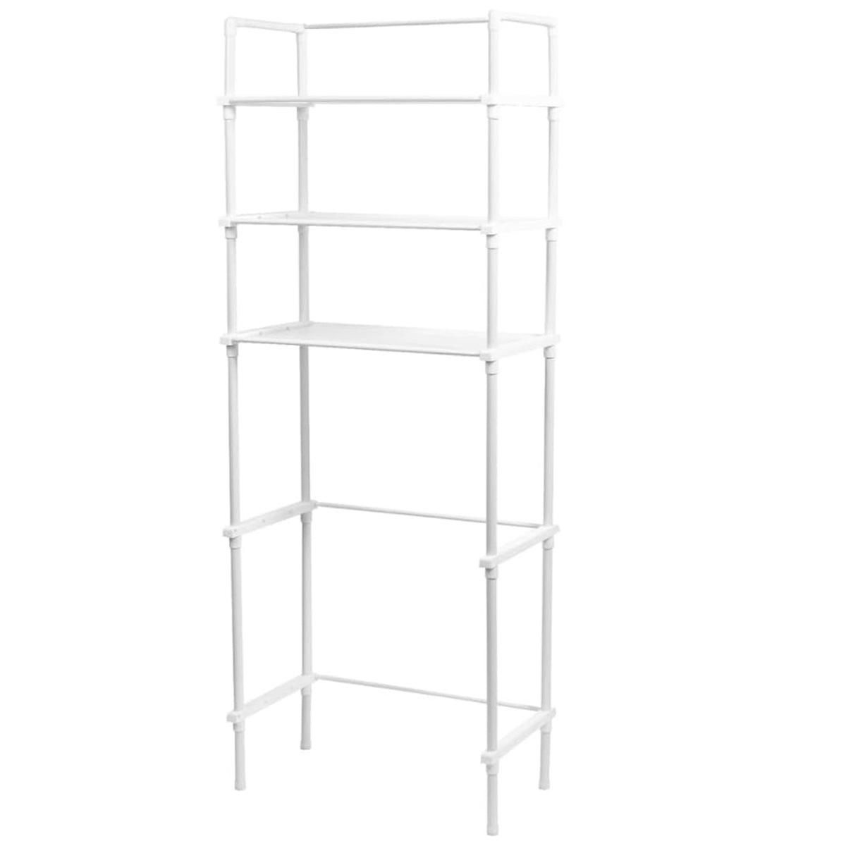 Bathroom Rack Over Toilet Washing Machine Shelf Storage Organizer Stand Unit view 6