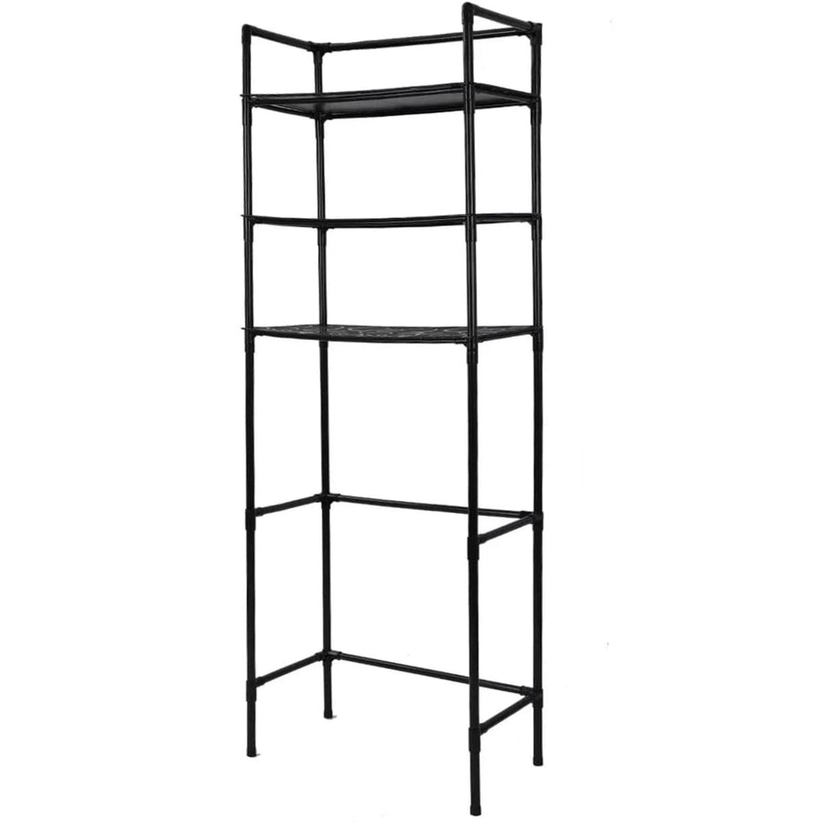 Bathroom Rack Over Toilet Washing Machine Shelf Storage Organizer Stand Unit view 7