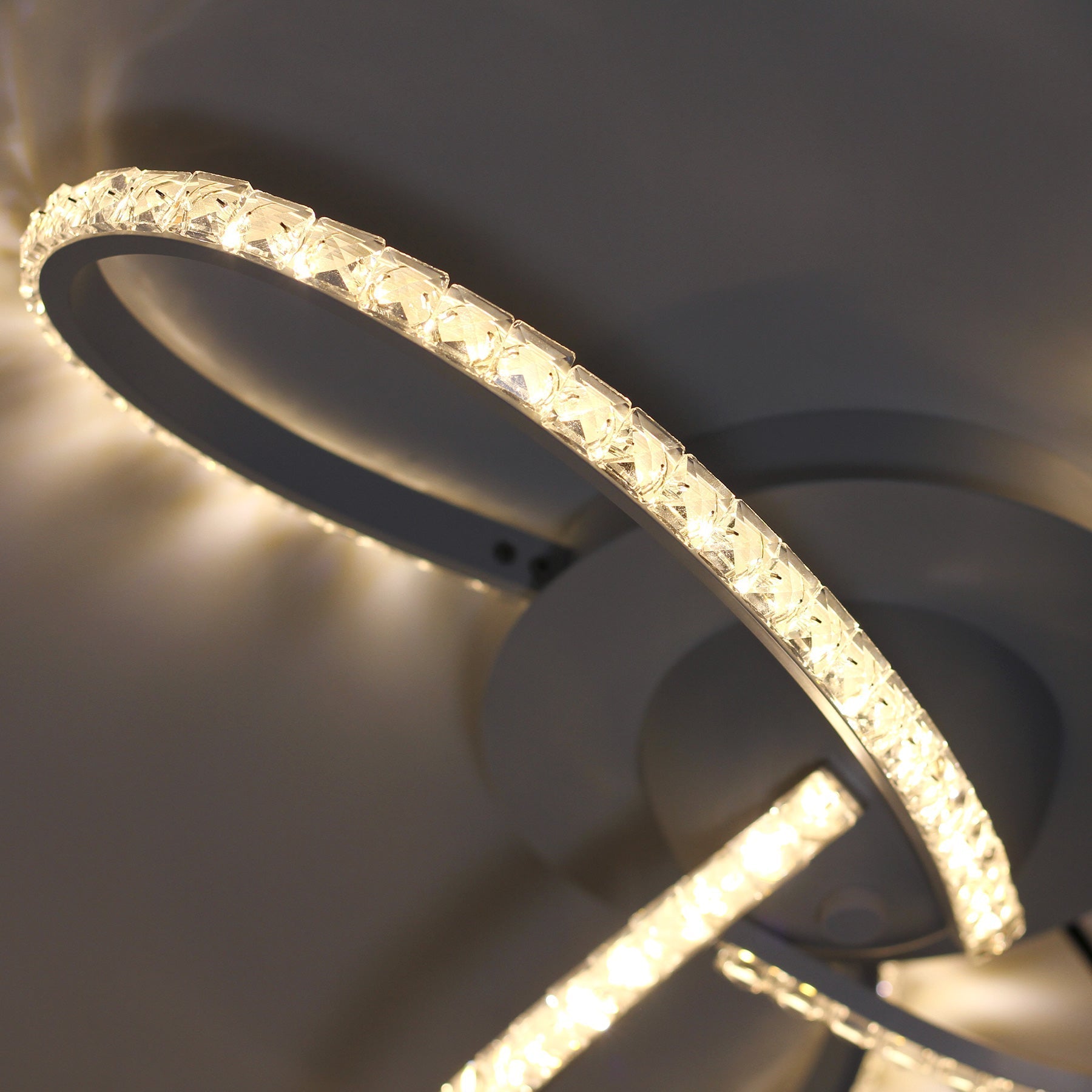 Irie Dimmable 3 Lights LED Ceiling Light - White view 10