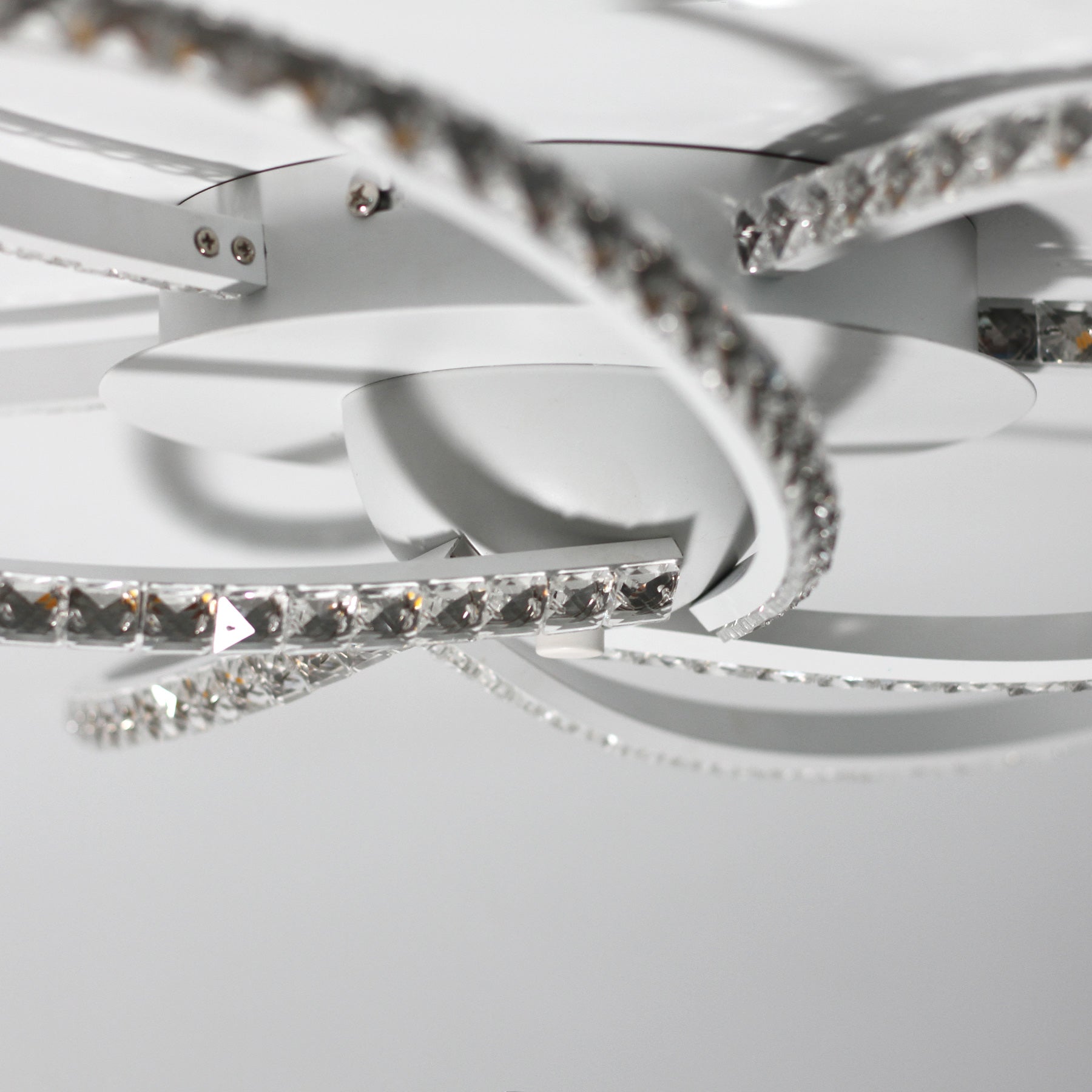 Irie Dimmable 5 Lights LED Ceiling Light - White view 5