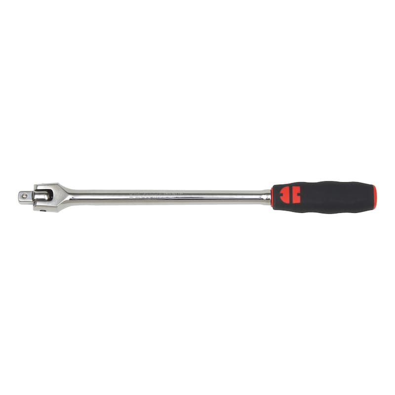 Wurth Breaker Bar 1/2in Drive 365mm Joint Socket Wrench Chrome Plated 180° view 2