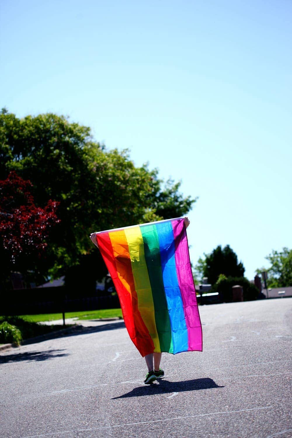 3x DELUXE RAINBOW GAY PRIDE FLAG Banner 150x90cm 3x5ft w Metal Eyelets BULK view 6