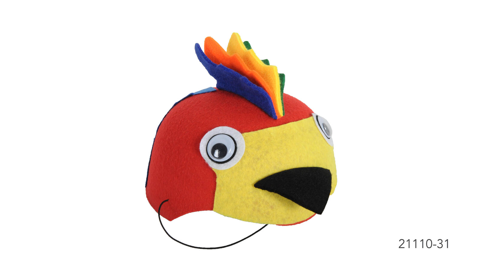 1x 55cm Parrot Animal Hat Costume Accessory view 2