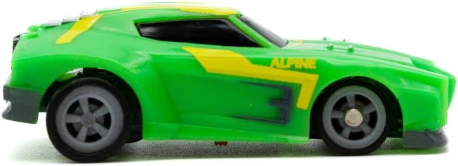 Rocket League Toy Micro RC Dominus Car with Goal 2.4GHz Light Up in Green view 3