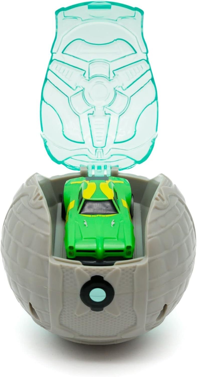 Rocket League Toy Micro RC Dominus Car with Goal 2.4GHz Light Up in Green view 5