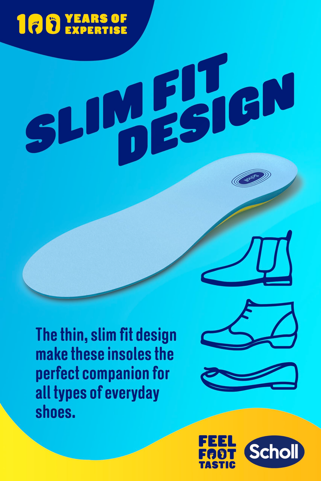 Scholl Gel Activ Insoles Everyday Women with Odour Control - One Size view 4