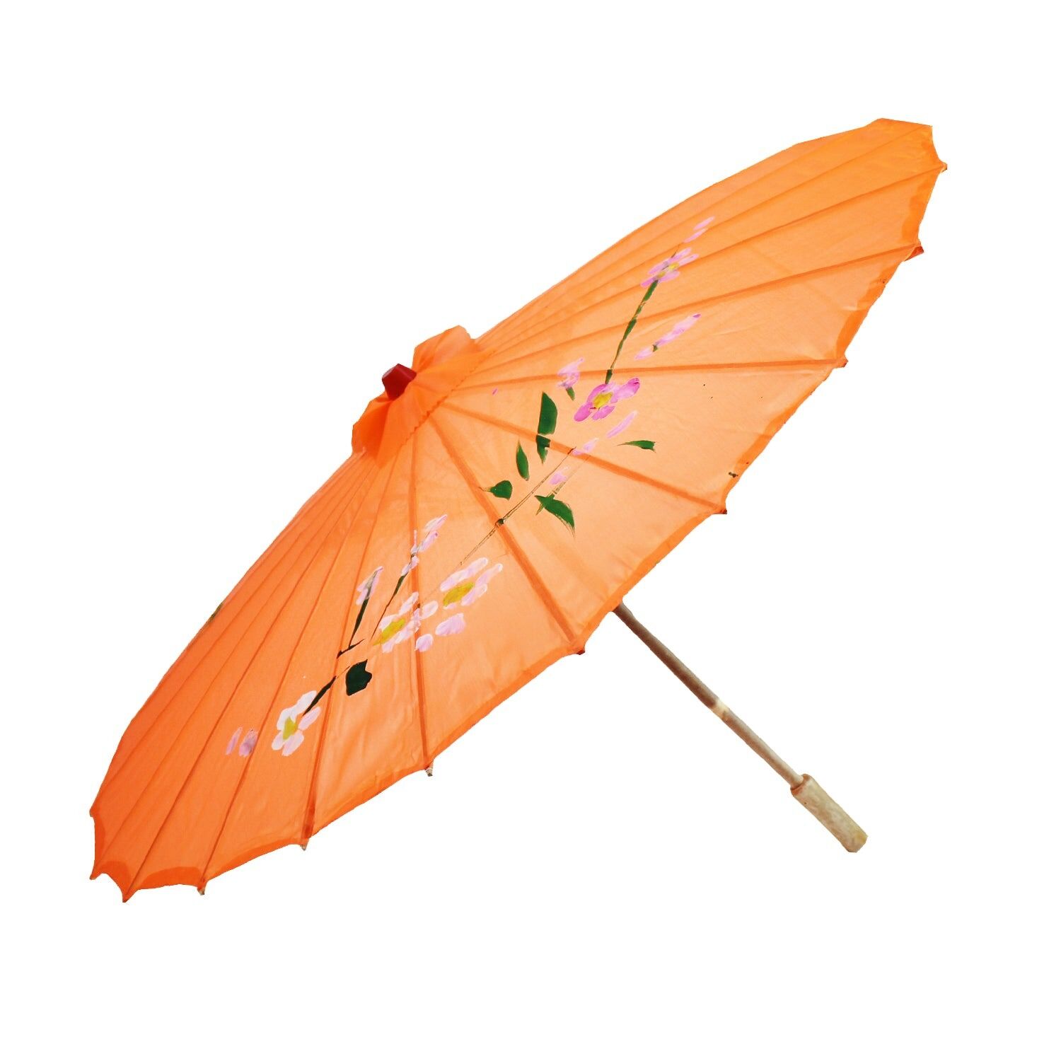6x PARASOL UMBRELLA Chinese Japanese Bamboo Flower Pattern 80cm Large BULK view 9