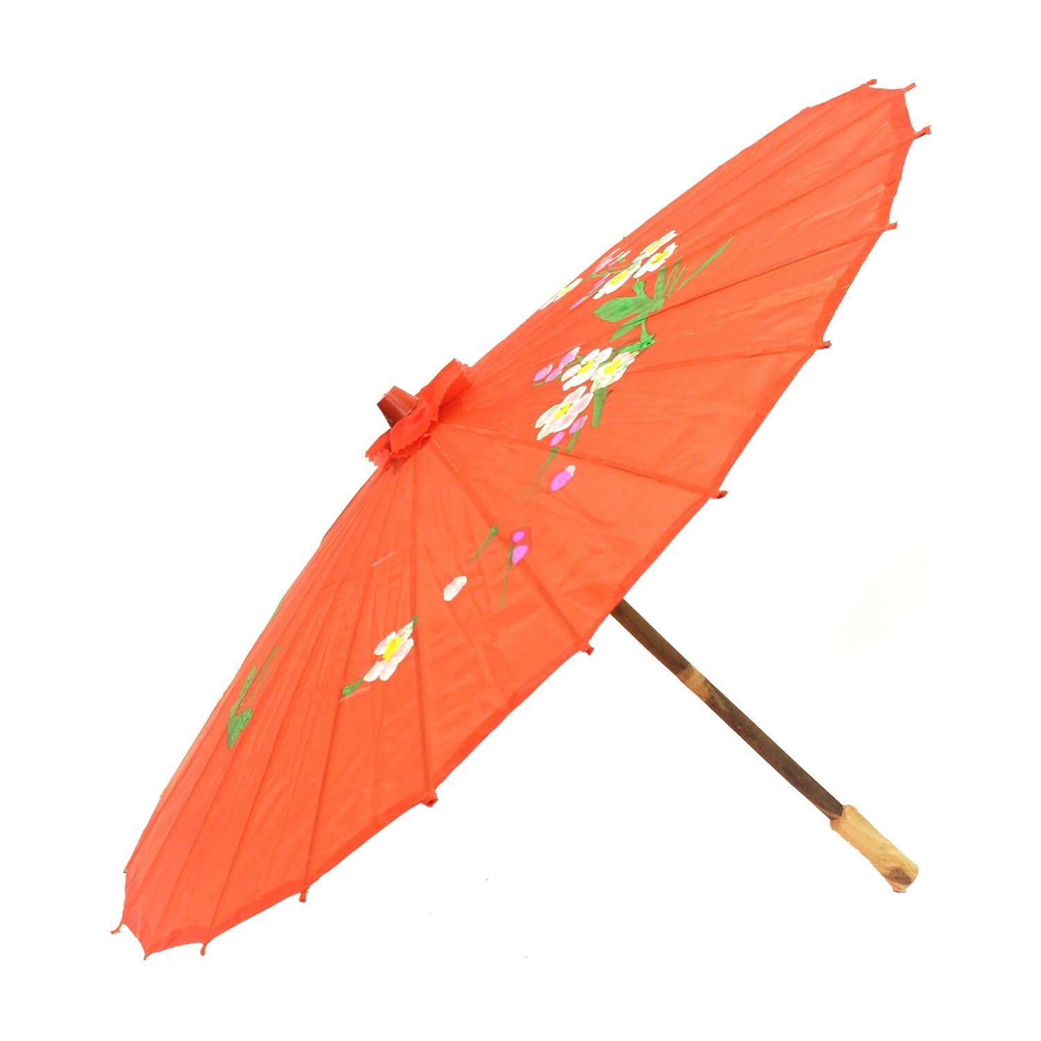 6x PARASOL UMBRELLA Chinese Japanese Bamboo Flower Pattern 80cm Large BULK view 11