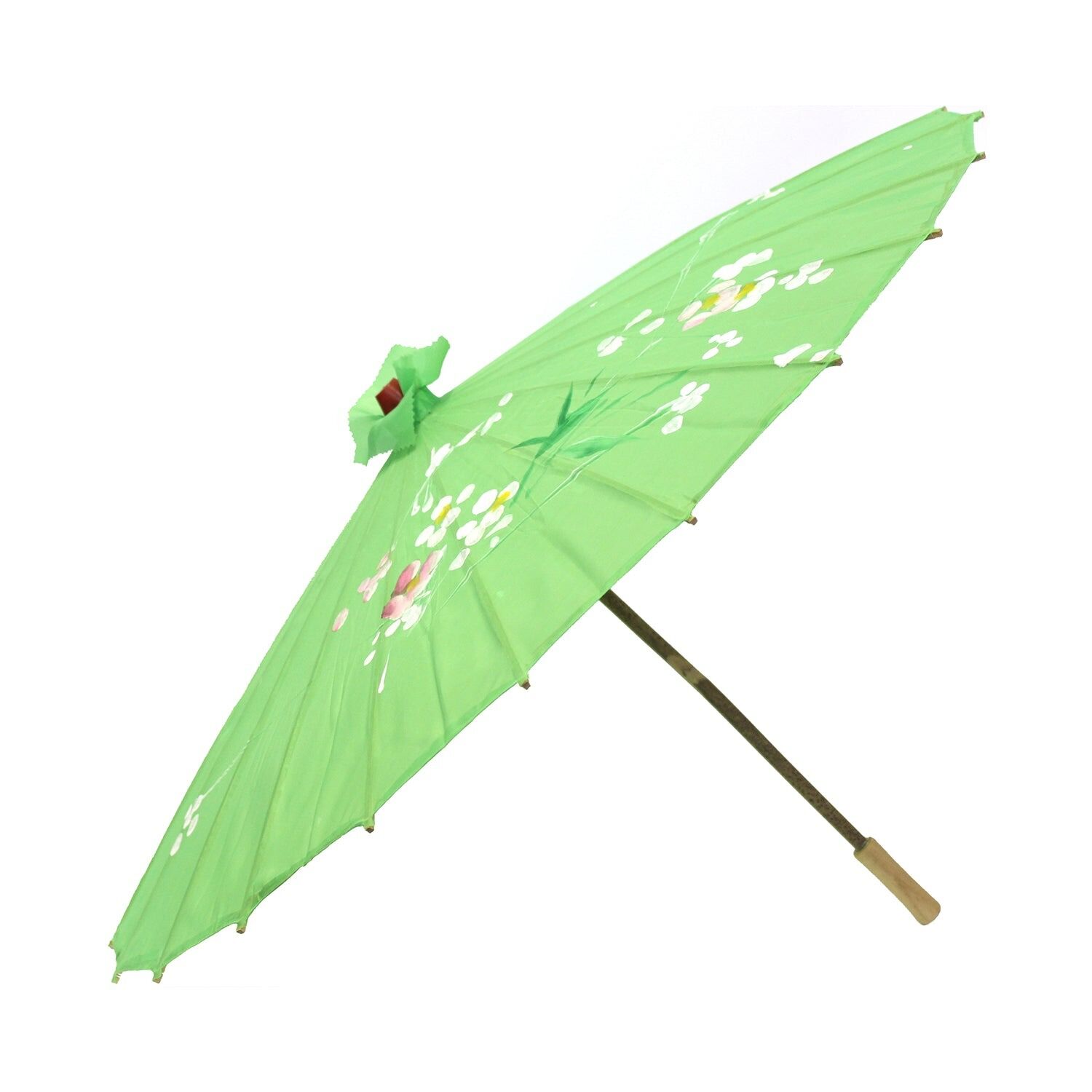 6x PARASOL UMBRELLA Chinese Japanese Bamboo Flower Pattern 80cm Large BULK view 3