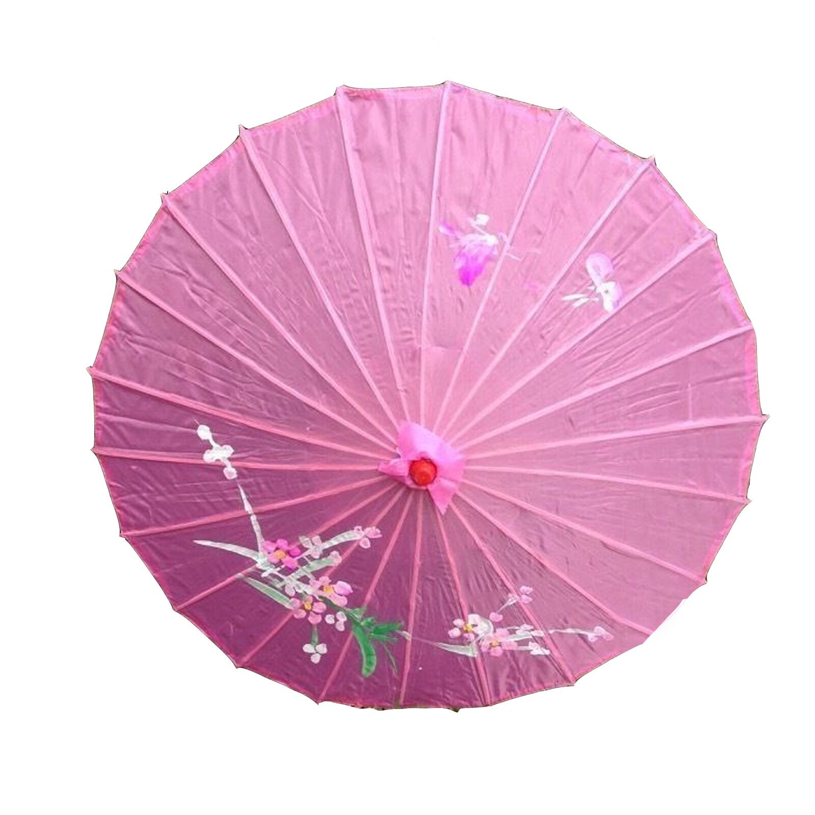 6x PARASOL UMBRELLA Chinese Japanese Bamboo Flower Pattern 80cm Large BULK view 4