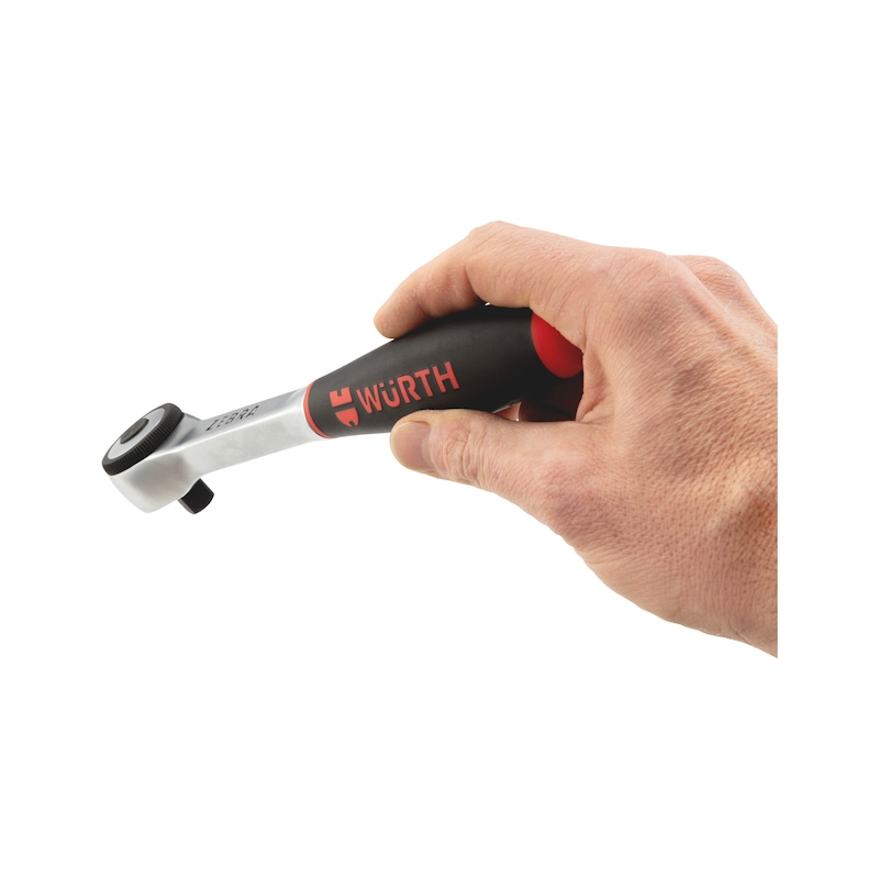 Würth Zebra Reversible Ratchet 1/2 Inch with 360° Rotating Twist Handle view 6