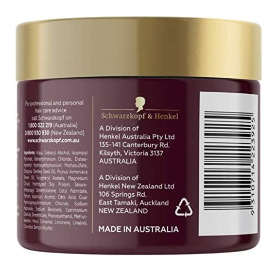 Schwarzkopf Bio-Tech 4-in-1 Colour Treatment Protein Babassu Seed Oil 250ml view 4