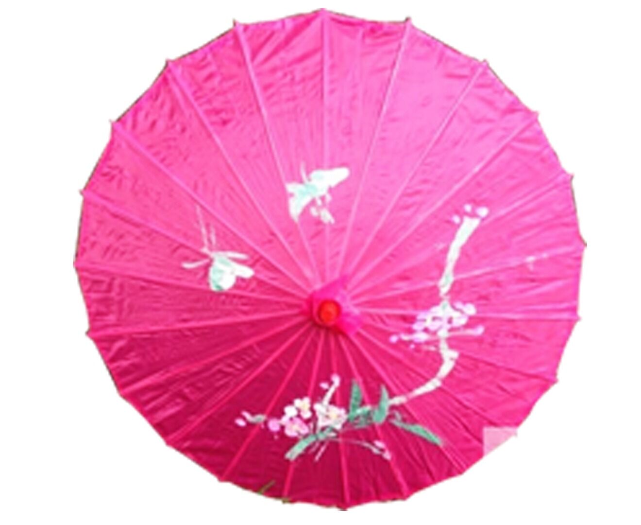 12x PARASOL UMBRELLA Chinese Japanese Bamboo Flower Pattern 80cm Large BULK view 4