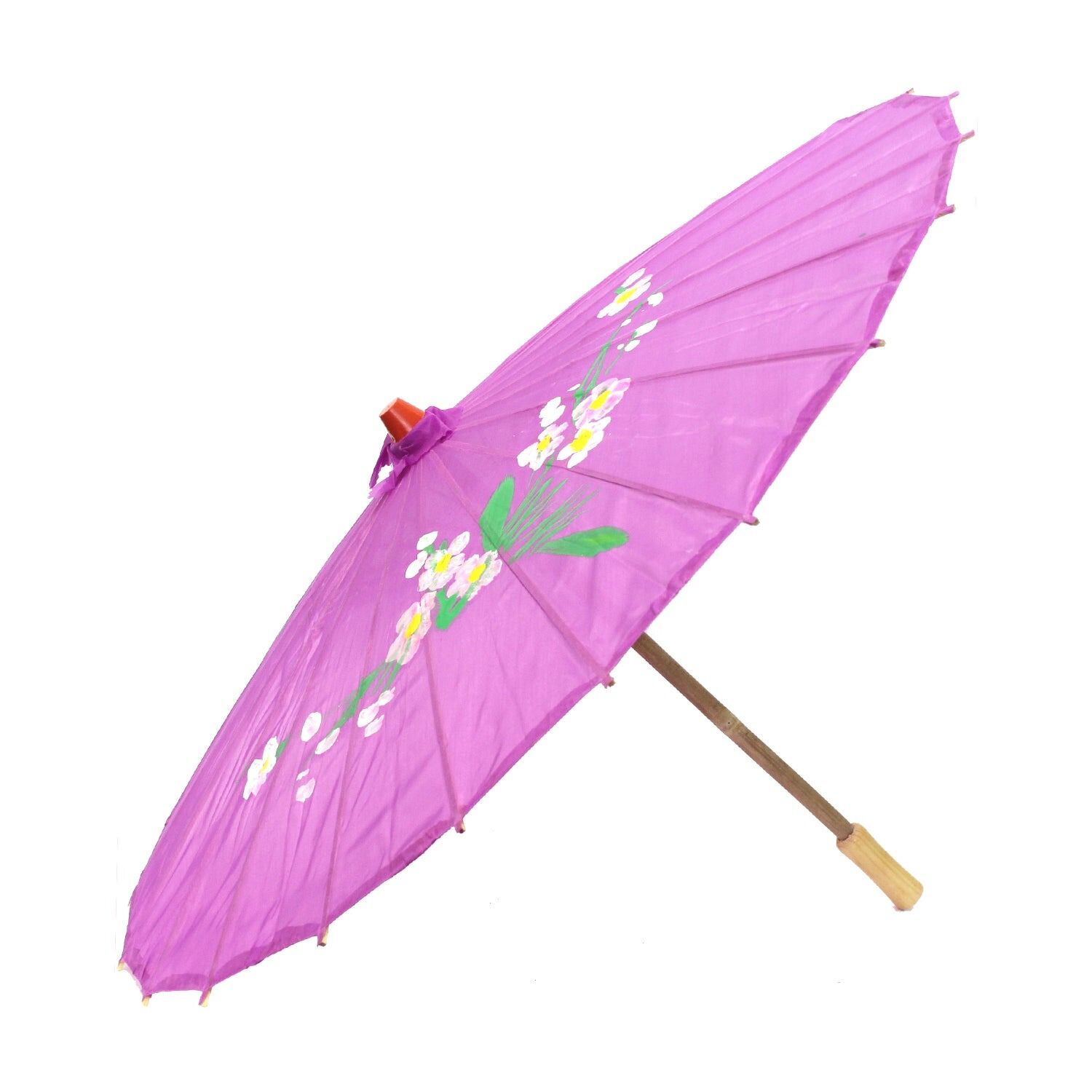 12x PARASOL UMBRELLA Chinese Japanese Bamboo Flower Pattern 80cm Large BULK view 3